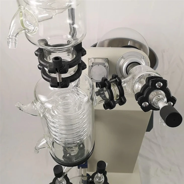 Rotary Evaporator With Vacuum Pump And Chiller